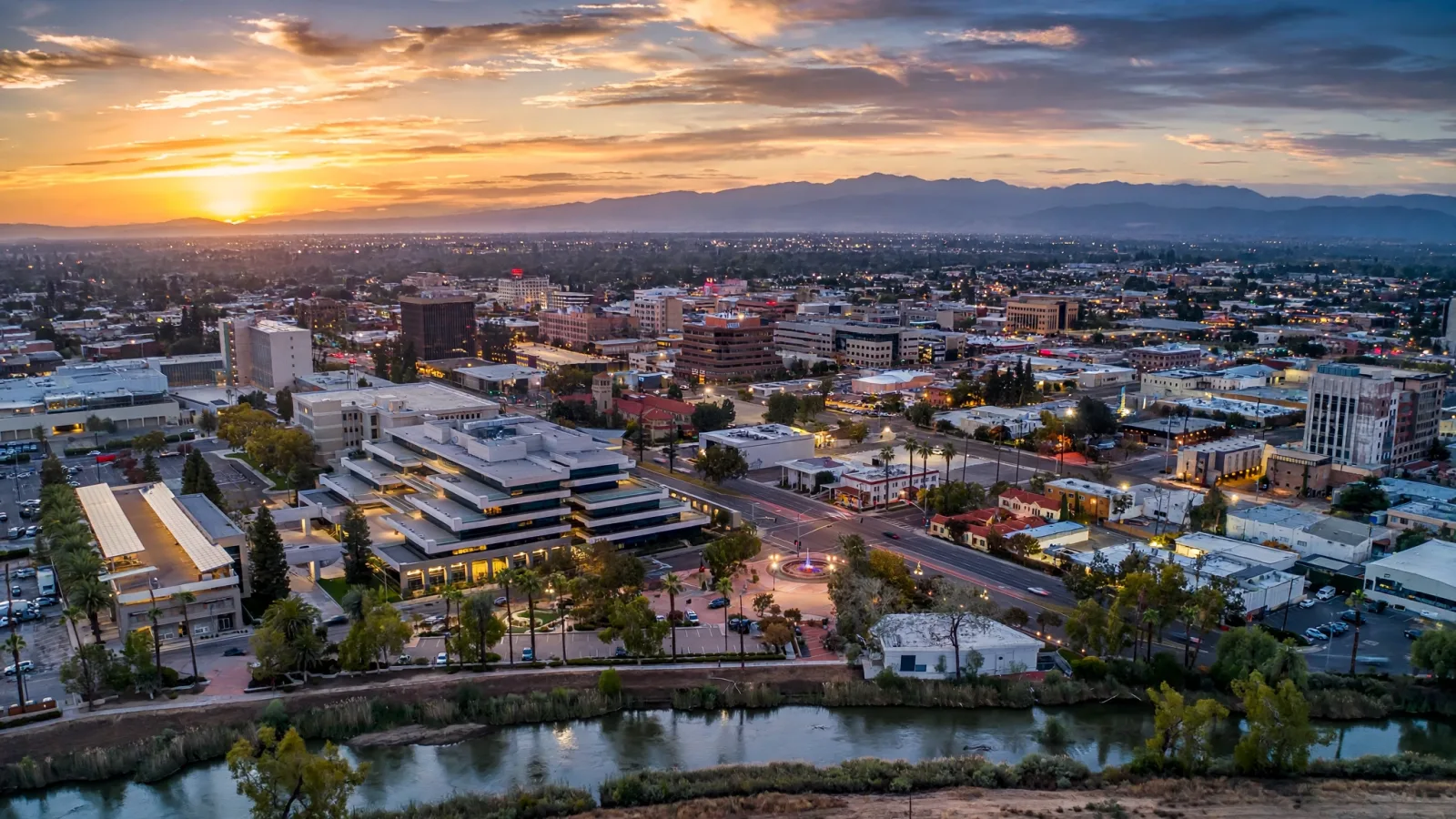Bakersfield, California skyline