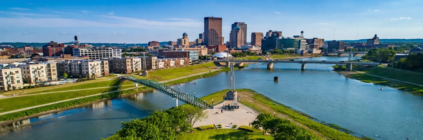 Dayton, Ohio skyline