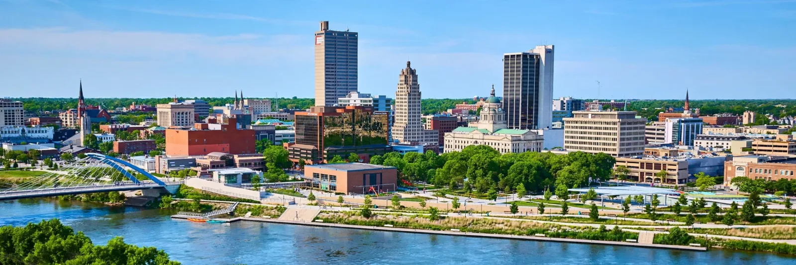 Fort Wayne, Indiana skyline