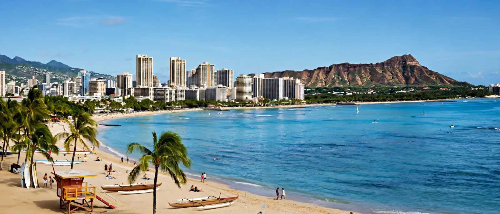 Honolulu, Hawaii skyline