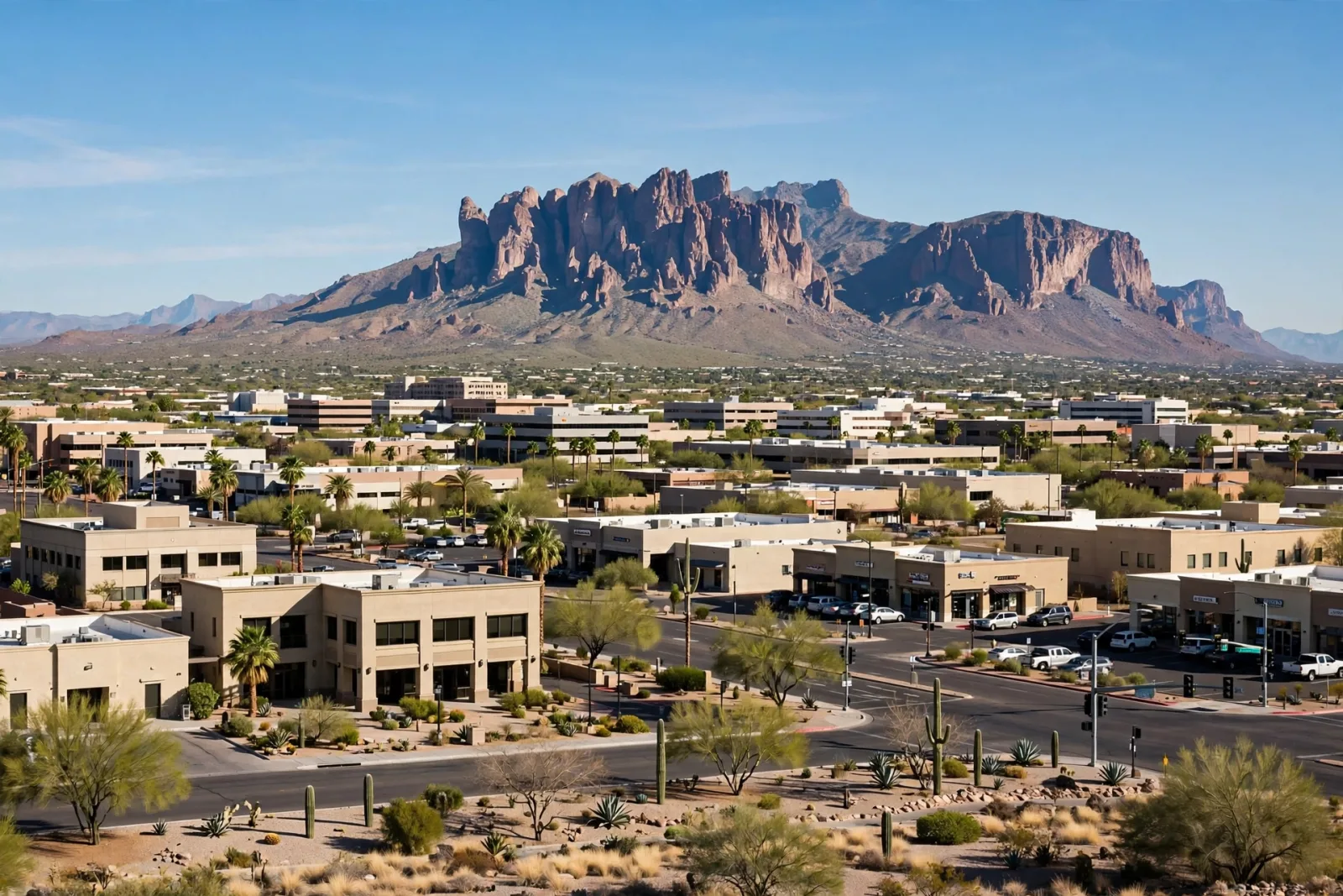 Mesa, Arizona skyline