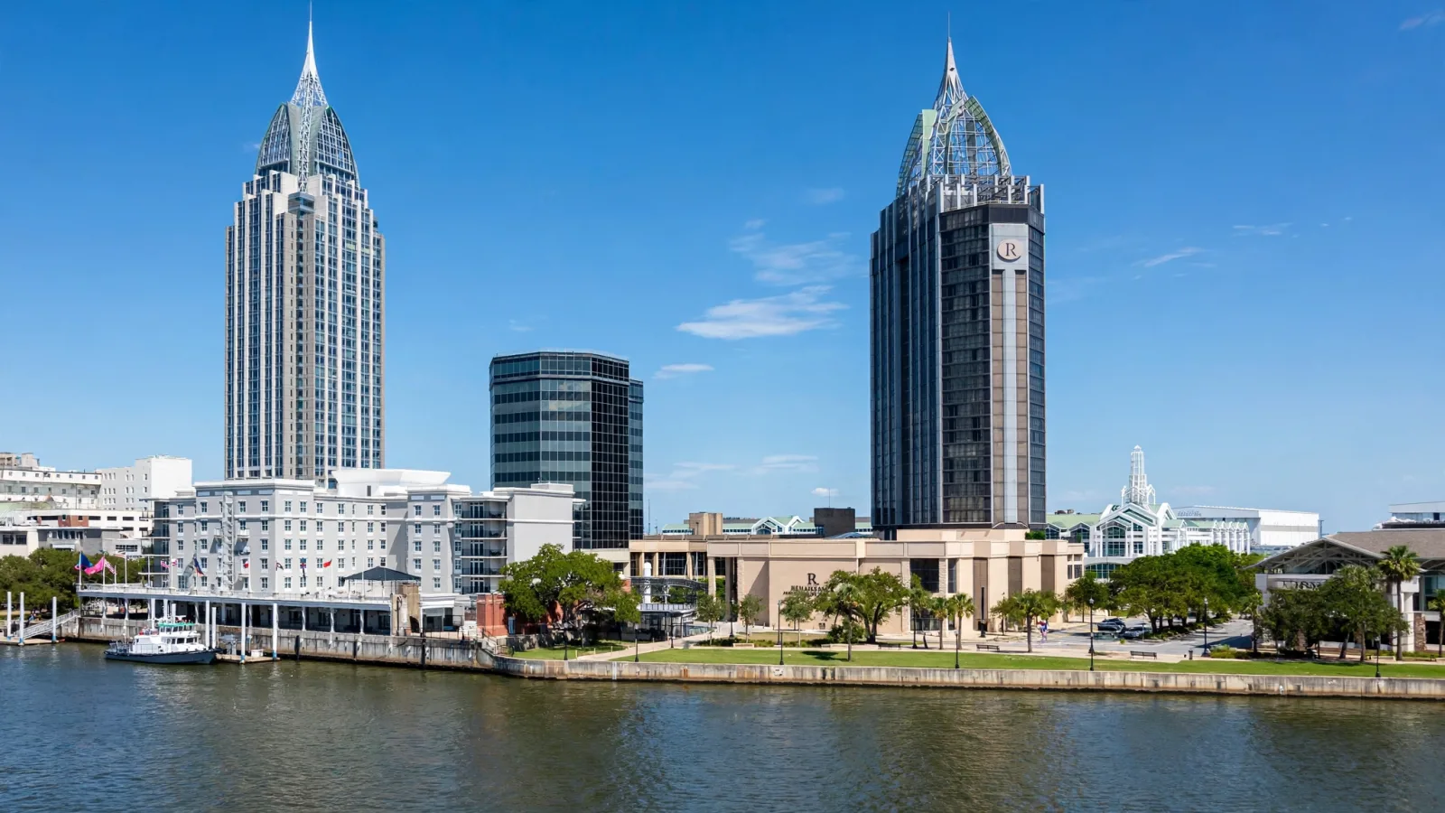 Mobile, Alabama skyline