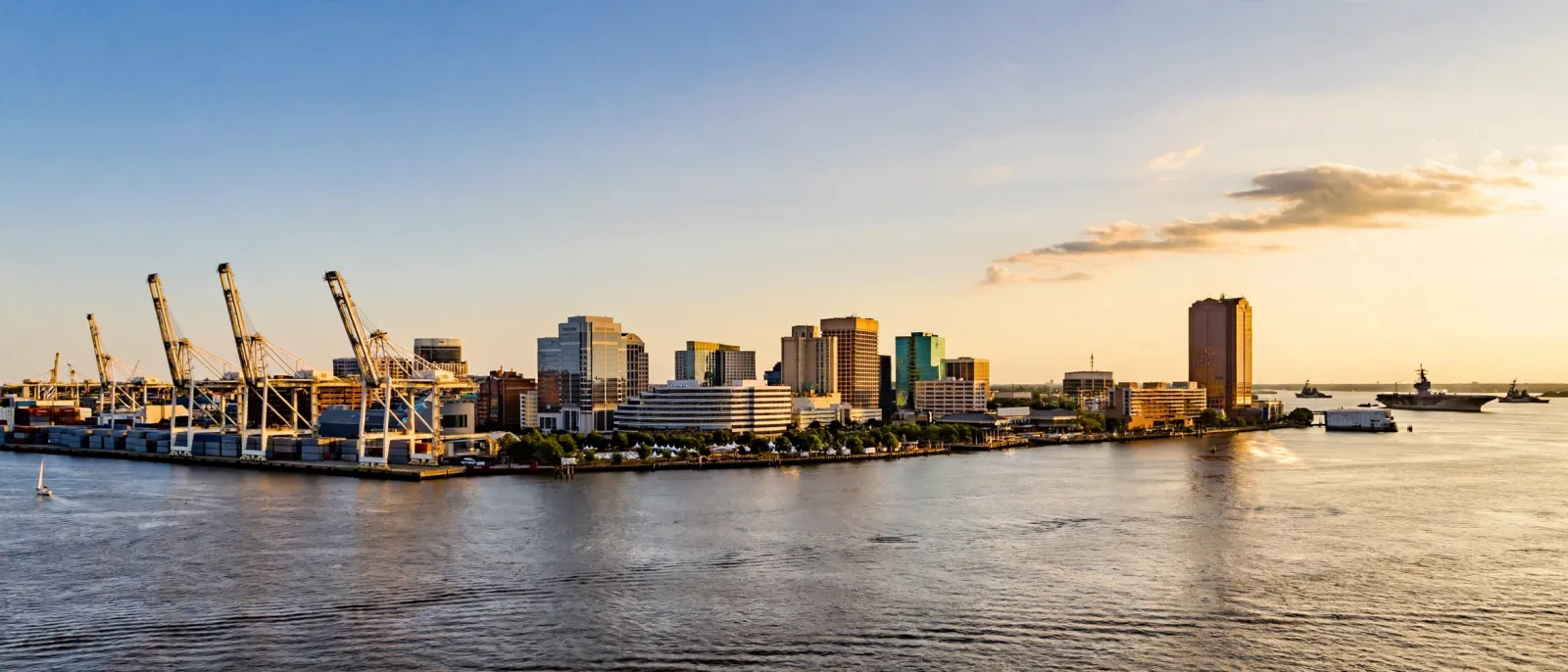 Norfolk, Virginia skyline