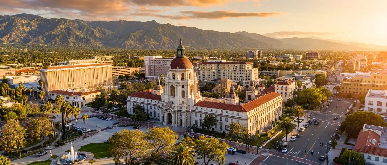 Pasadena, California skyline