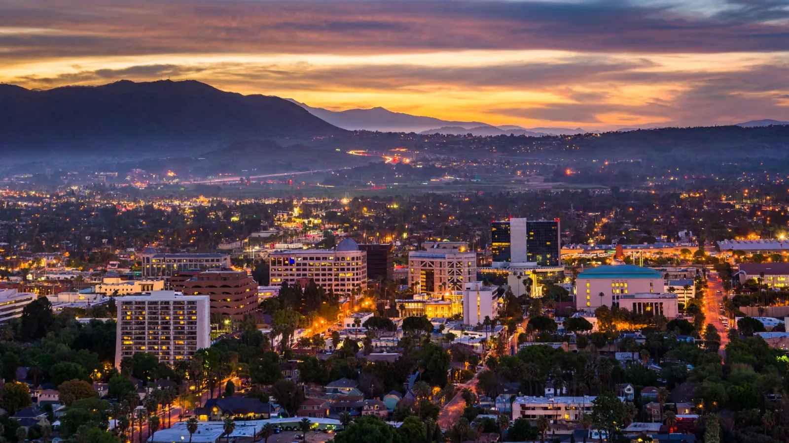 Riverside, California skyline