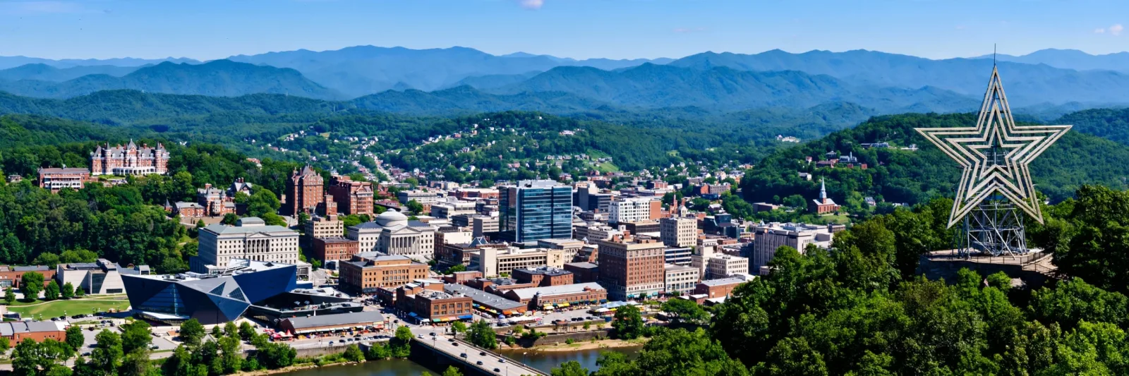 Roanoke, Virginia skyline