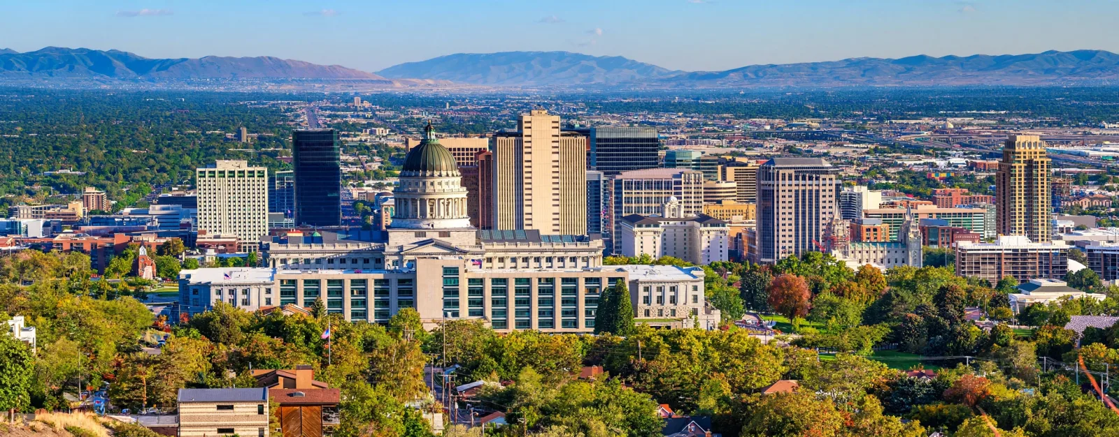 Salt Lake City, Utah skyline