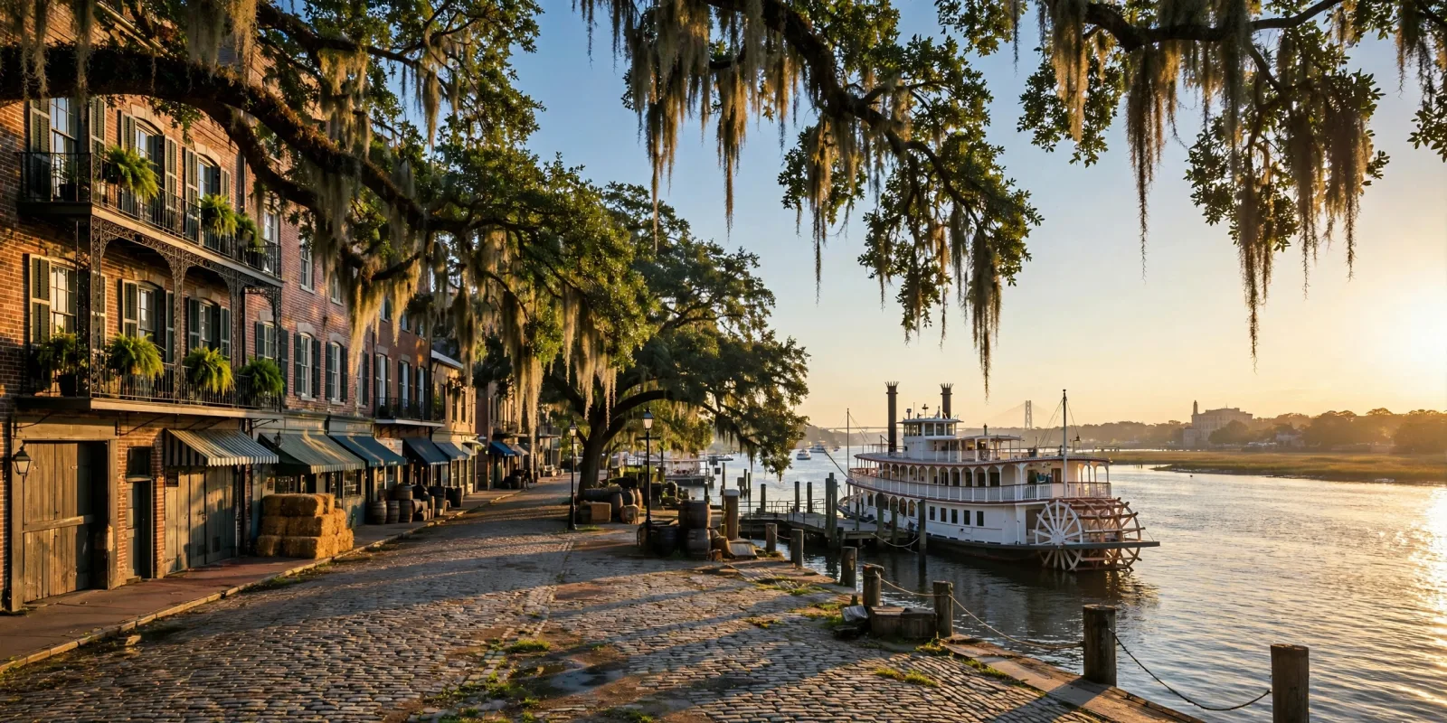 Savannah, Georgia skyline