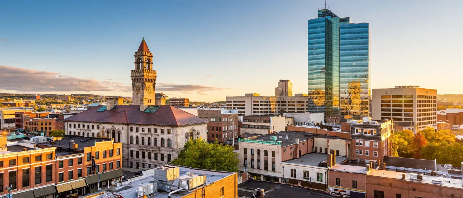 Worcester, Massachusetts skyline