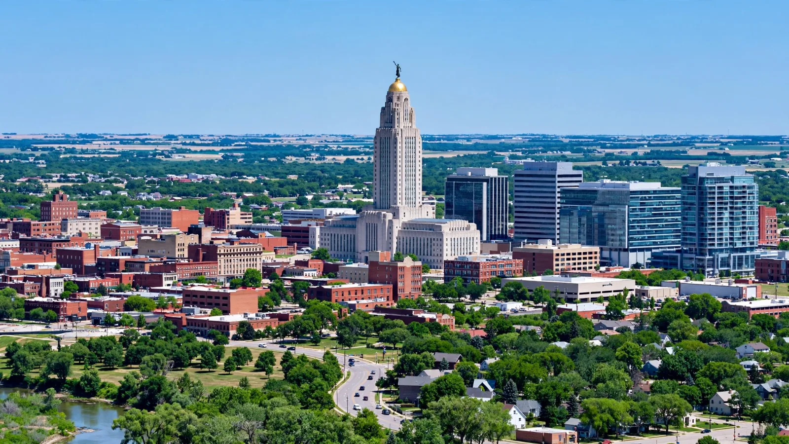 Lincoln, Nebraska skyline